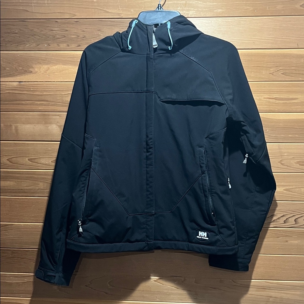 WOMENS LARGE HELLY HANSEN SOFTSHELL JACKET WINTER - image 2